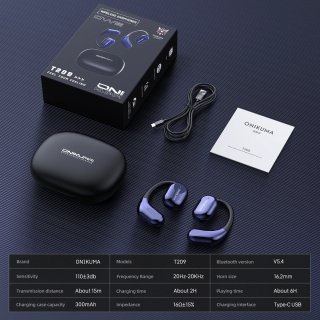 Onikuma T209 Vezeték Nélküli Fülhallgató – TWS Sport Headset
