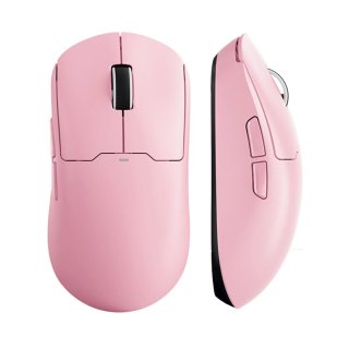 MCHOSE A5 ULTRA Vezeték Nélküli 26000 DPI-s Gamer Egér + 4K receiver csomag - Pink