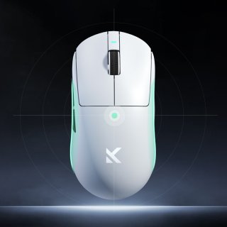 MCHOSE A7 PRO Vezeték Nélküli 2.4G Gamer Egér - Fehér