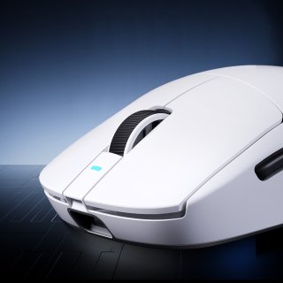 MCHOSE A7 PRO Vezeték Nélküli 2.4G Gamer Egér - Fehér