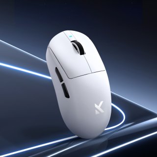MCHOSE A7 PRO Vezeték Nélküli 2.4G Gamer Egér - Fehér