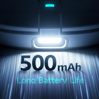 MCHOSE A7 PRO Vezeték Nélküli 2.4G Gamer Egér - Fehér