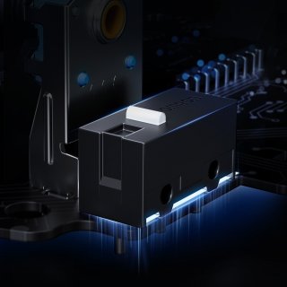 MCHOSE A7 PRO Vezeték Nélküli 2.4G Gamer Egér - Fehér