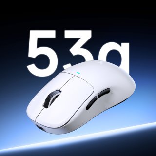 MCHOSE M7 PRO Tri-mode eSport Vezeték Nélküli Egér - Fehér