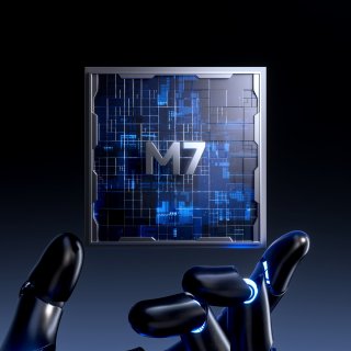 MCHOSE M7 PRO Tri-mode eSport Vezeték Nélküli Egér - Fehér
