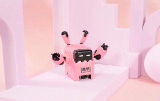 GravaStar Delta 35W GaN Gyorstöltő - Pink