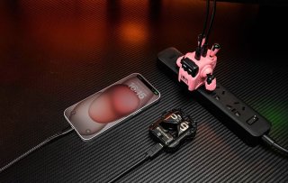 GravaStar Delta 35W GaN Gyorstöltő - Pink