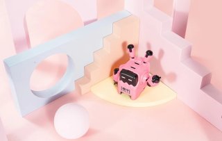 GravaStar Delta 35W GaN Gyorstöltő - Pink
