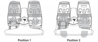 THRUSTMASTER T.Flight Rudder Pedal