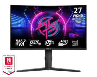 MSI MPG 275CQRXF Ívelt Gamer Monitor 240Hz - 27"