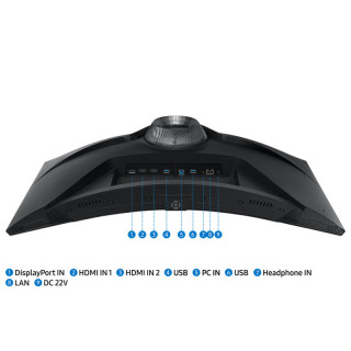 SAMSUNG Odyssey G65B Ívelt Gamer Monitor 240Hz - 32"
