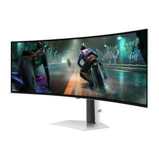 SAMSUNG Odyssey G9 G91SD Ívelt Gamer Monitor OLED 144Hz - 49"