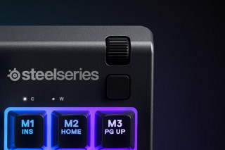 Steelseries Apex 3 TKL Gamer Billentyűzet - Angol kiosztás