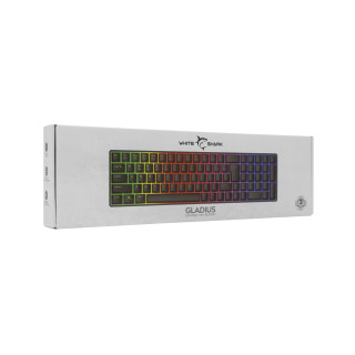White Shark GLADIUS Gamer Billentyűzet - Angol Kiosztás!