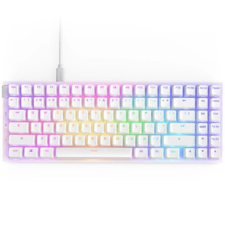 NZXT Function 2 MiniTKL Gamer Billentyűzet - Angol Kiosztás! - Fehér