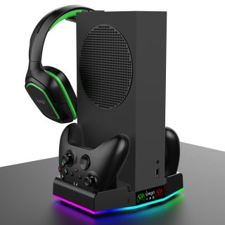 iPega PG-XBS011C - XBOX Series S Multifunkciós állvány + 2 db Akkumulátor