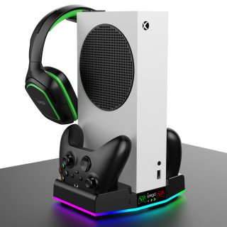 iPega PG-XBS011C - XBOX Series S Multifunkciós állvány + 2 db Akkumulátor
