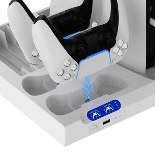 iPega PG-P5S028 - All-in-One Töltőállvány Playstation 5 / Playstation 5 Slim - PS5