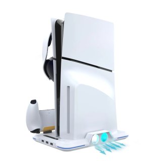 iPega PG-P5S020W - Multifunkciós Töltőállomás Playstation 5 Slim RGB - PS5