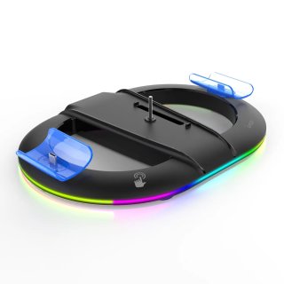 iPega PG-P5S045H - Vertikális Playstation 5 Slim Töltőállvány RGB