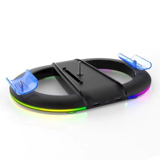 iPega PG-P5S045H - Vertikális Playstation 5 Slim Töltőállvány RGB