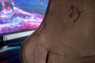 Arozzi Vernazza Supersoft Fabric Gamer Szék - Barna