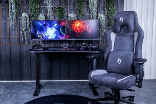 Arozzi Vernazza Supersoft Fabric Gamer Szék - Fekete