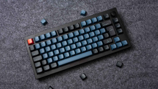 Keychron Q1 V2 Red Mechanikus Gamer Billentyűzet - Fekete - Angol Kiosztás!
