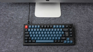 Keychron Q1 V2 Red Mechanikus Gamer Billentyűzet - Fekete - Angol Kiosztás!