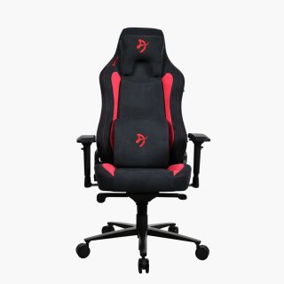 Arozzi Vernazza Supersoft Fabric Gamer Szék - Fekete-Piros