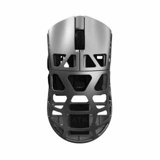 ATK Fierce X 8K Vezeték Nélküli Gamer Egér - Ezüst-Szürke