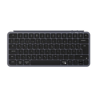 Keychron B1 Pro Scissor Switch Vezeték Nélküli Mechanikus Billentyűzet - Fekete-Szürke - Magyar