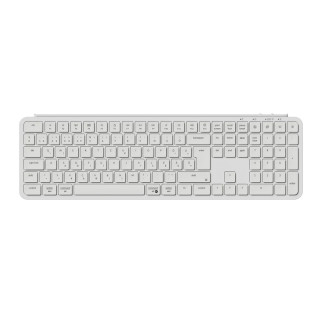 Keychron B6 Pro Scissor Switch Vezeték Nélküli Mechanikus Billentyűzet - Fehér - Magyar Kiosztás!