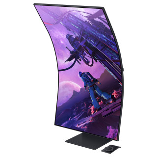 Samsung Odyssey Ark - S55CG970NU 4K Ívelt Gamer Monitor 165Hz - 55"