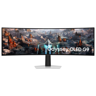 Samsung Odyssey G9 Dual QHD Ívelt OLED Gamer Monitor 240Hz - 49