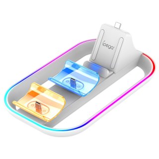 iPega PG-P5P03 - 3 in 1 Töltőállomás PlayStation Portal & PS5 Dualsense kontrollerekhez RGB