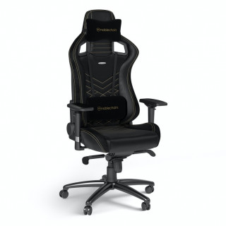 Noblechairs EPIC Black and Gold Gaming Szék