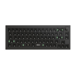 Keychron Q2 Barebone Knob RGB Gamer Billentyűzet Alap Fekete - ISO kiosztás!