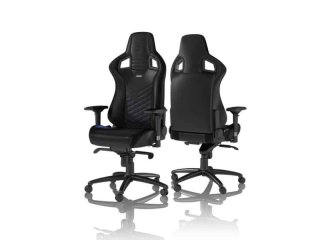 Noblechairs EPIC Black and Blue Gamer Szék