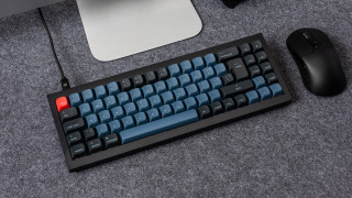 Keychron Q7 Barebone RGB Knob Gamer Billentyűzet Alap Fekete - ISO Kiosztás!