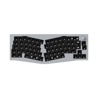 Keychron Q8 Barebone RGB Knob Gamer Billentyűzet Alap Szürke - ISO Kiosztás!