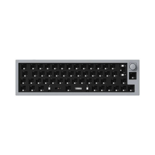 Keychron Q9 Barebone RGB Knob Gamer Billentyűzet Alap Szürke - ISO Kiosztás!