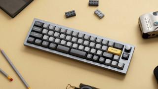 Keychron Q9 Barebone RGB Knob Gamer Billentyűzet Alap Szürke - ISO Kiosztás!