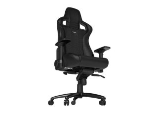 Noblechairs EPIC Valódi Bőr Black Gamer Szék