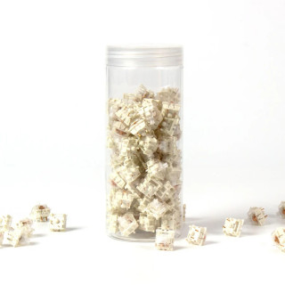 Keychron Gateron Silent Mechanikus Switch Set - White (110db)