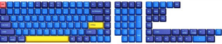 Keychron OEM Dye-Sub PBT - Beach - Magyar Billentyűkészlet - Kék