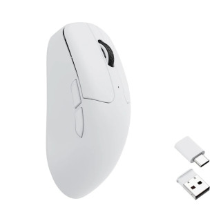 Keychron M2 Vezeték Nélküli Gamer Egér - Fehér