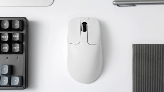 Keychron M2 Vezeték Nélküli Gamer Egér - Fehér