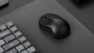 Keychron M4 4K Vezeték Nélküli Bluetooth Egér - Fekete