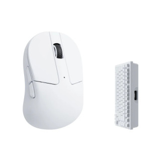 Keychron M4 4K Vezeték Nélküli Bluetooth Egér - Fehér